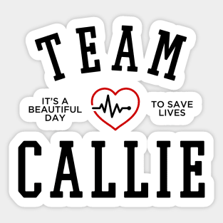 TEAM CALLIE TORRES Sticker